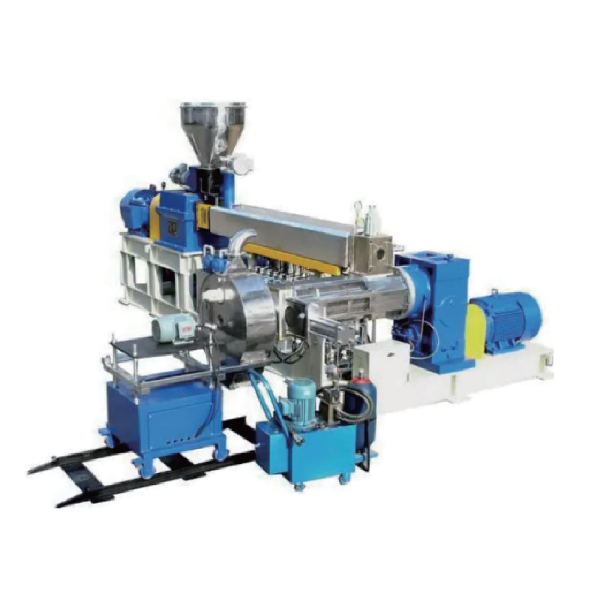 H50-100双阶(双螺杆/单螺杆)造粒机100-200kg/h