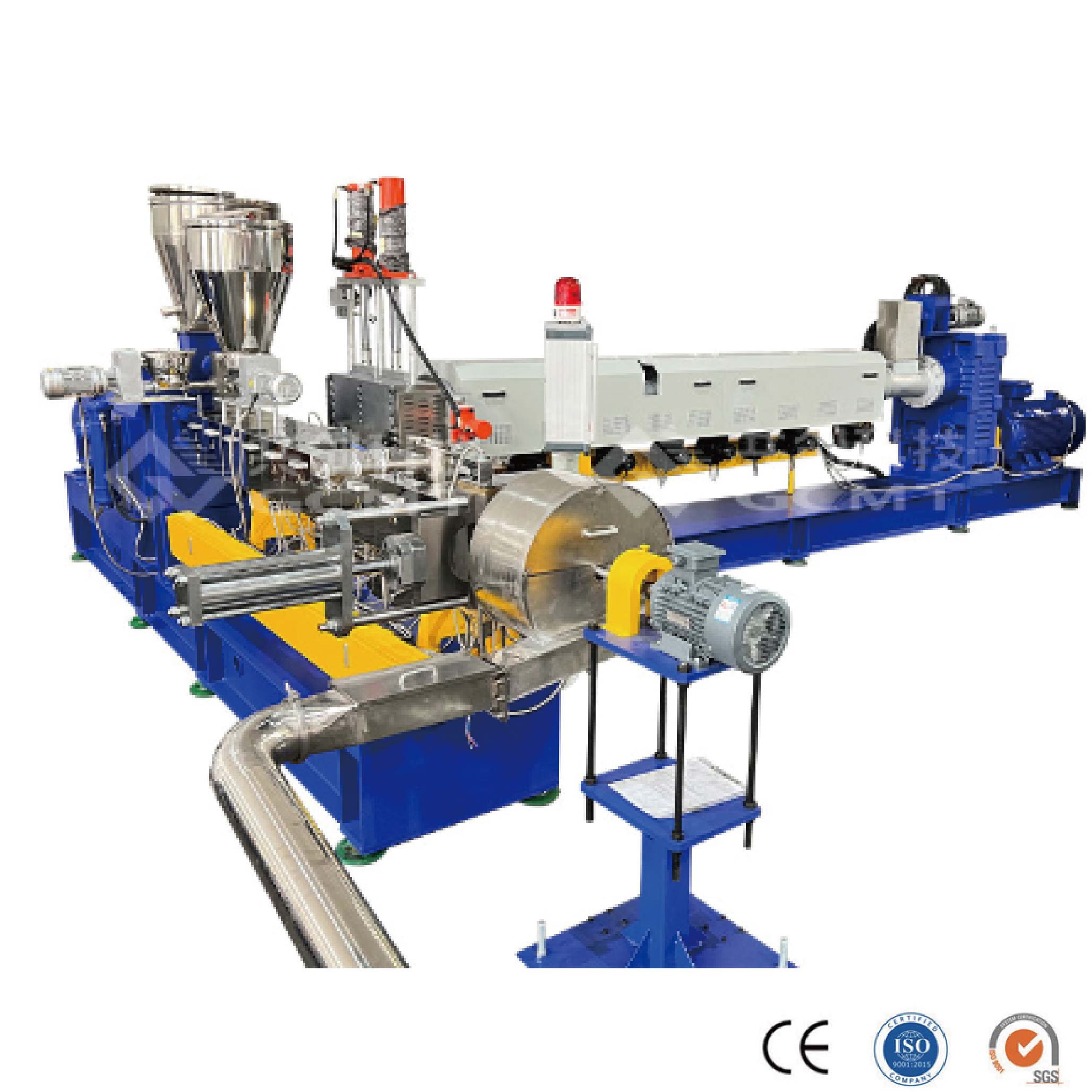 H60-150双阶(双螺杆/单螺杆)造粒机